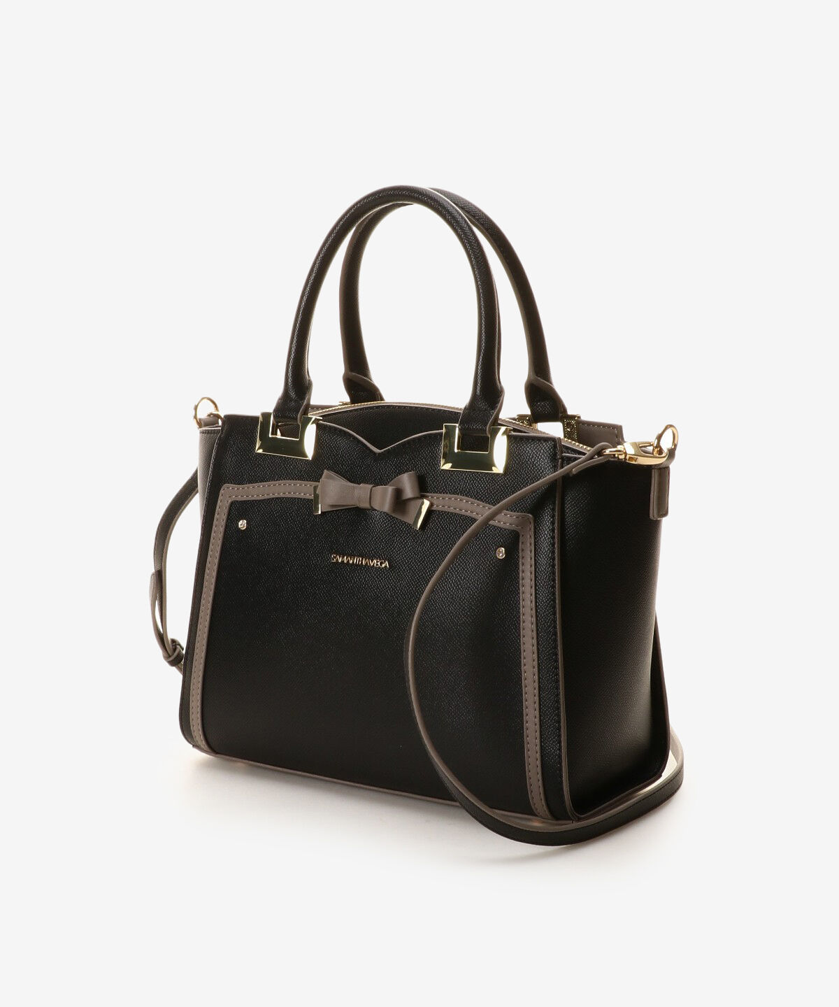 Samantha Vega「ソリッドリボントートバッグ」|ハンドバッグ|