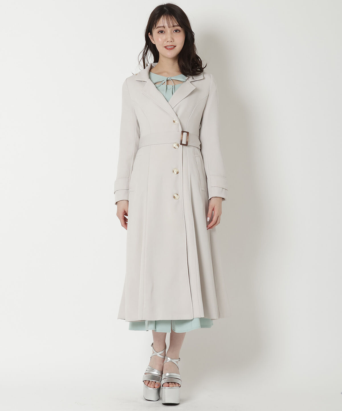 REDYAZEL「ケープトレンチコート」|トレンチコート|