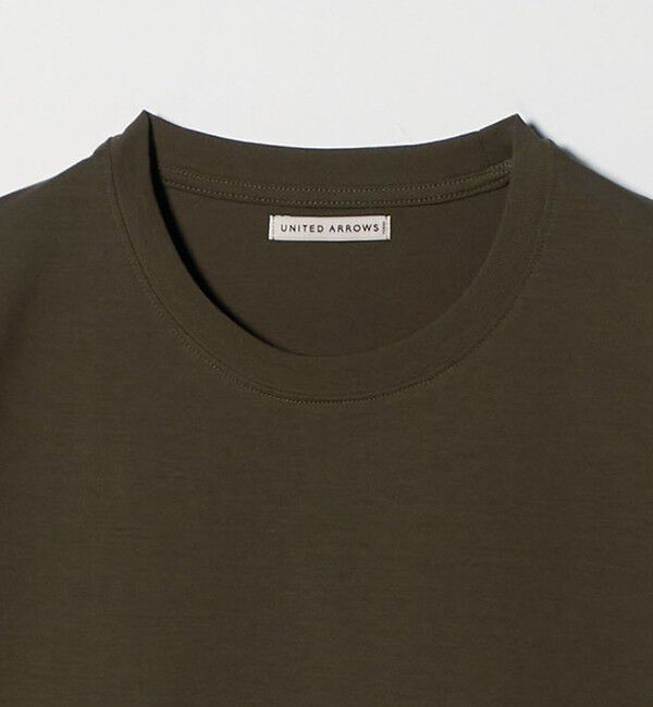 UNITED ARROWS「ALBINI アルビニ シルケット テンジク Tシャツ　抗菌防臭」|Tシャツ・カットソー|