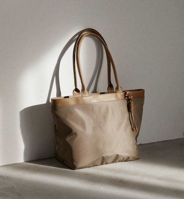 UNITED ARROWS green label relaxing「チャームツキ ロングハンドル トートバッグ はっ水」|ショルダー・メッセンジャー|MOCA