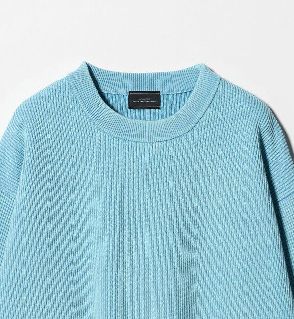 UNITED ARROWS green label relaxing「フェード アゼ クルーネック ニット」|ニット・セーター|