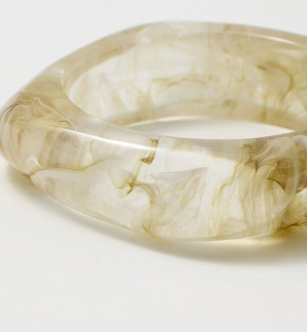 UNITED ARROWS green label relaxing「マーブル スクエア バングル」|ブレスレット・バングル|