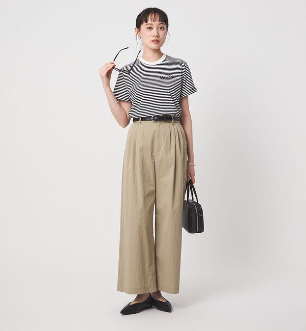 UNITED ARROWS green label relaxing「＜Gymphlex＞ショートスリーブ エンブロイダリー Tシャツ」|Tシャツ・カットソー|