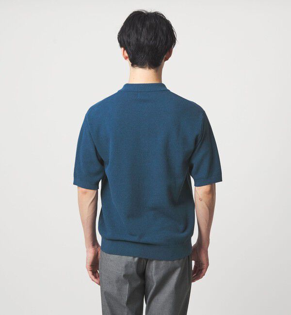 UNITED ARROWS green label relaxing「タック ピケ ニット ポロシャツ -ウォッシャブル-」|ポロシャツ|