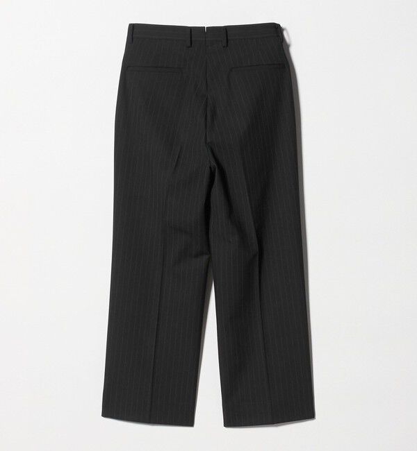 BEAUTY&YOUTH UNITED ARROWS「ダブル T/R 2プリーツ ボリューム スラックス NO.9 ウォッシャブル」|チノ|