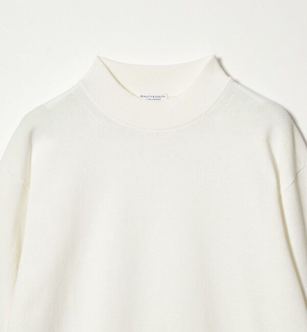 BEAUTY&YOUTH UNITED ARROWS「【WEB限定 WARDROBE SMART】KOUKIN ハイゲージ ニット モックネック【抗菌・防臭】」|ニット・セーター|