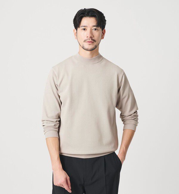 BEAUTY&YOUTH UNITED ARROWS「【WEB限定 WARDROBE SMART】KOUKIN ハイゲージ ニット モックネック【抗菌・防臭】」|ニット・セーター|