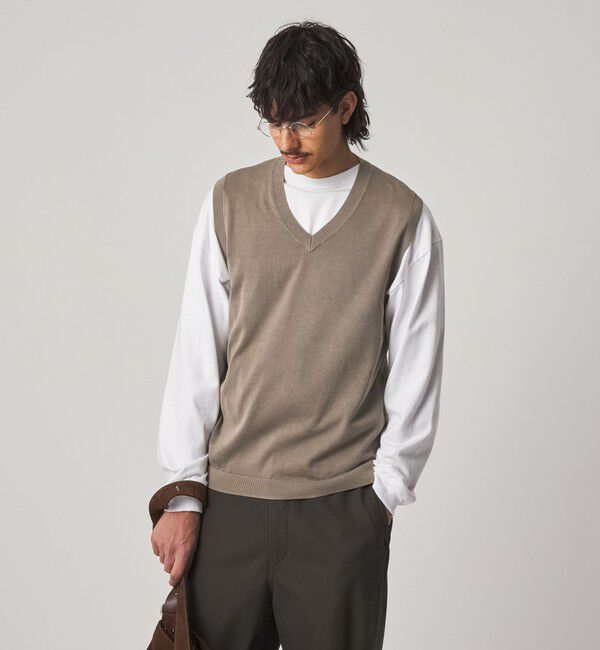 STEVEN ALAN「＜Steven Alan＞ フェード ニット ベスト」|ニット・セーター|