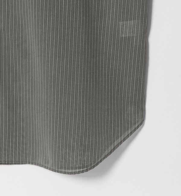 STEVEN ALAN「＜Steven Alan＞ 100 ガスボイル ストライプ レギュラーカラー シャツ LOOSE」|シャツ・ブラウス|