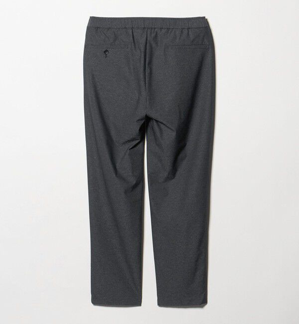 BEAUTY&YOUTH UNITED ARROWS「スラブ １プリーツ イージー テーパード パンツ NO.5 ストレッチ 撥水 UVカット 」|チノ|