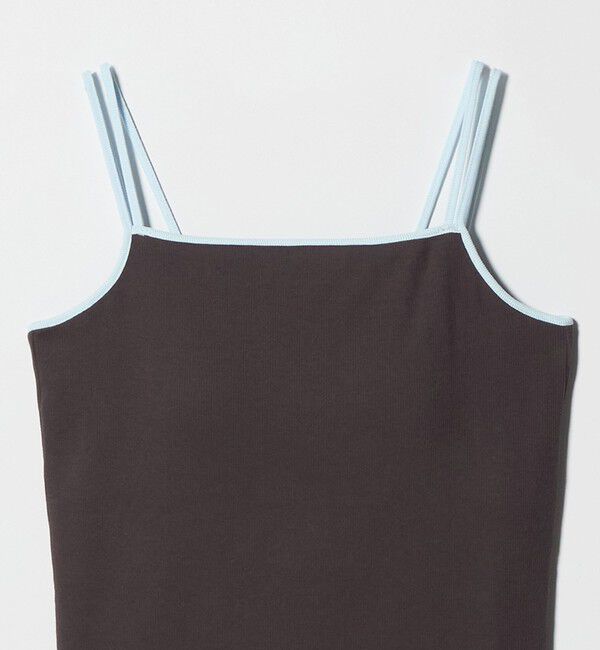 BEAUTY&YOUTH UNITED ARROWS「カラーパイピング 2ストラップ キャミソール」|Tシャツ・カットソー|