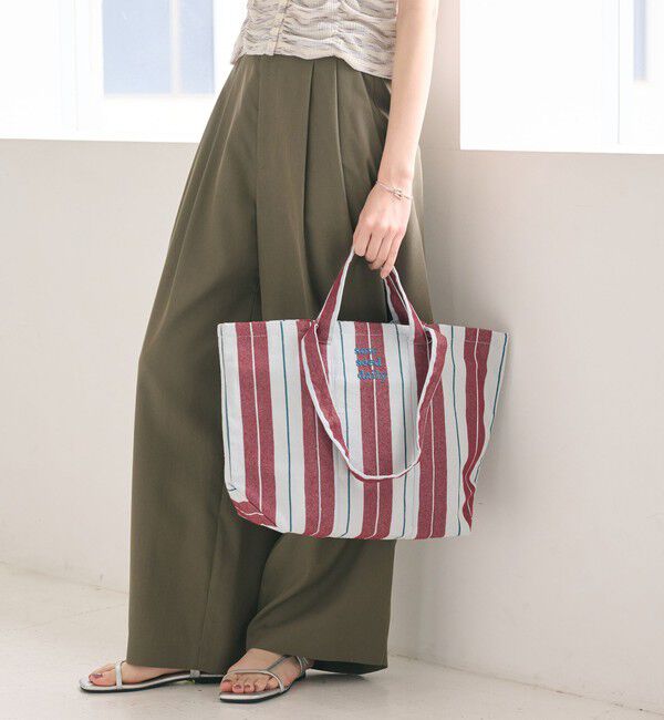 BEAUTY&YOUTH UNITED ARROWS「【別注】＜beej＞ストライプ 2WAY トートバッグ」|トートバッグ|