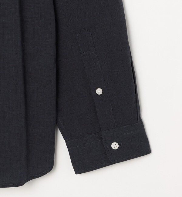 SHIPS any「SHIPS any: ストライプ / ソリッド リラックス バンドカラー シャツ 25AW◇」|シャツ・ブラウス|