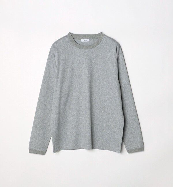 SHIPS any「SHIPS any: スムースコットン クルーネック Tシャツ (ロンT)◇」|Tシャツ・カットソー|