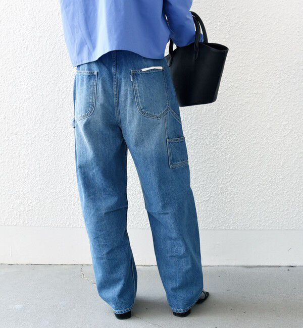 SHIPS any「SHIPS any:〈洗濯機可能〉コクーンペインター デニムパンツ［SHIPS any DENIM］」|デニム|