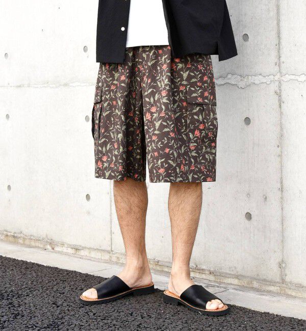 SHIPS any「SHIPS any:〈撥水・軽量・ストレッチ〉SOLOTEX(R)シアサッカー ワイド カーゴ ショーツ◇」|その他|