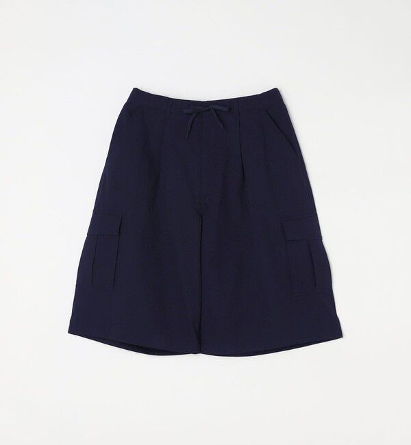 SHIPS any「SHIPS any:〈撥水・軽量・ストレッチ〉SOLOTEX(R)シアサッカー ワイド カーゴ ショーツ◇」|その他|