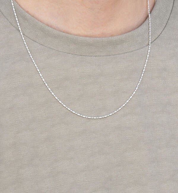 SHIPS any「SHIPS any: SLV925 55cm チェーン ネックレス」|ネックレス|