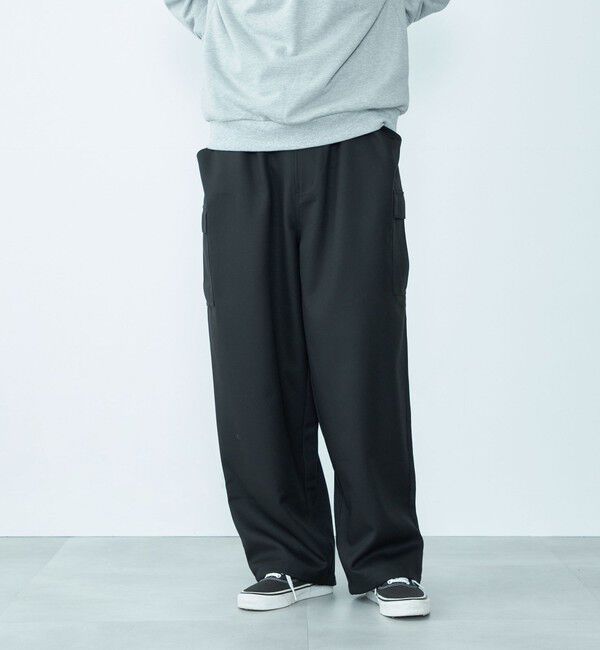 SHIPS「City Ambient Products: ワイド ユーティリティ カーゴパンツ」|カーゴ|