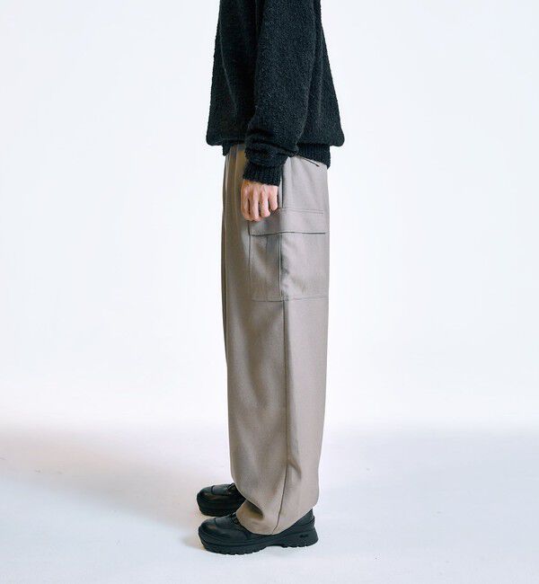SHIPS「City Ambient Products: ワイド ユーティリティ カーゴパンツ」|カーゴ|