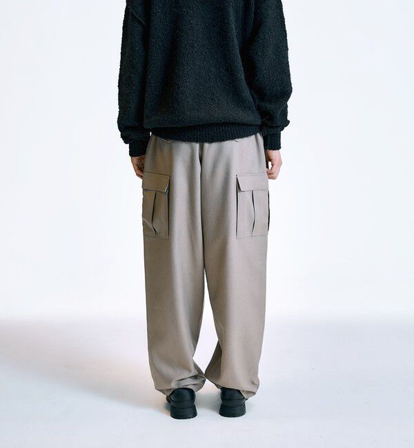 SHIPS「City Ambient Products: ワイド ユーティリティ カーゴパンツ」|カーゴ|