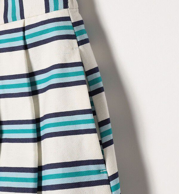 SHIPS any「SHIPS any:キャンバス ボーダー Aライン スカート」|スカート|