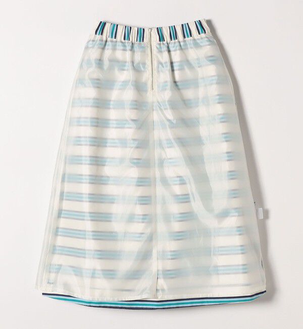 SHIPS any「SHIPS any:キャンバス ボーダー Aライン スカート」|スカート|