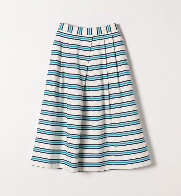 SHIPS any「SHIPS any:キャンバス ボーダー Aライン スカート」|スカート|