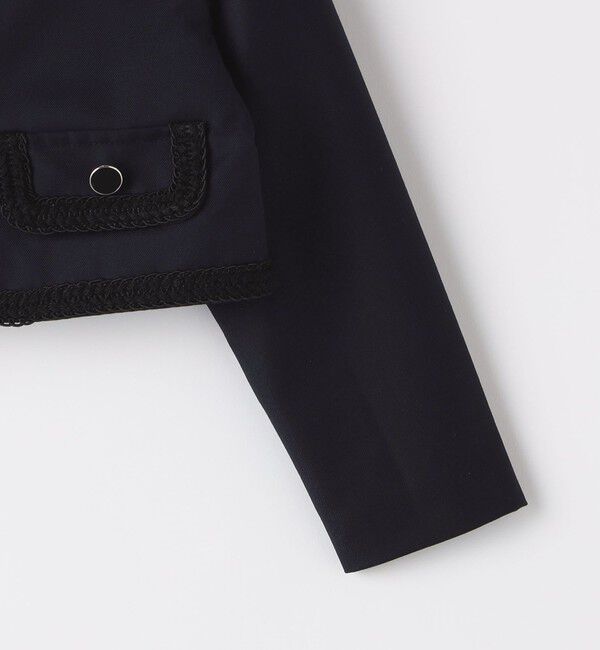 SHIPS Colors 「SHIPS Colors:〈手洗い可能〉110～130cm / オケージョン TR ジャケット」|ノーカラージャケット|