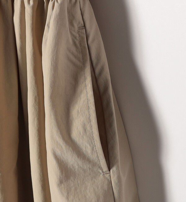 SHIPS any「SHIPS any:〈洗濯機可能〉ナイロン サイド ギャザー フレンチスリーブ ワンピース」|ワンピース|