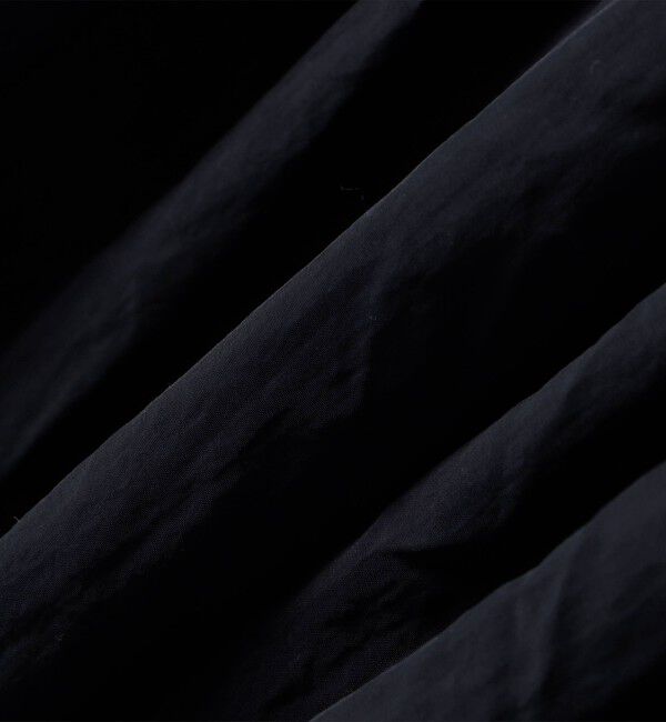 SHIPS any「SHIPS any:〈洗濯機可能〉ナイロン サイド ギャザー フレンチスリーブ ワンピース」|ワンピース|