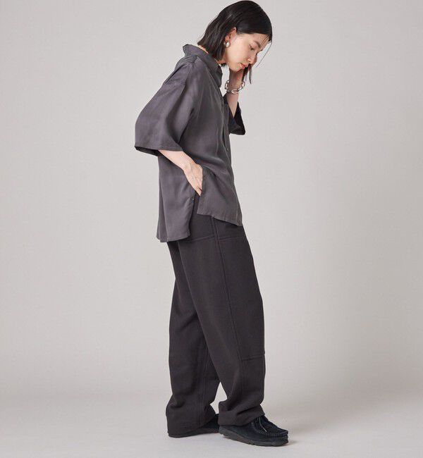 SHIPS for women「SHIPS NINE CASE:〈手洗い可能〉オーバーサイズ シャツ」|シャツ・ブラウス|