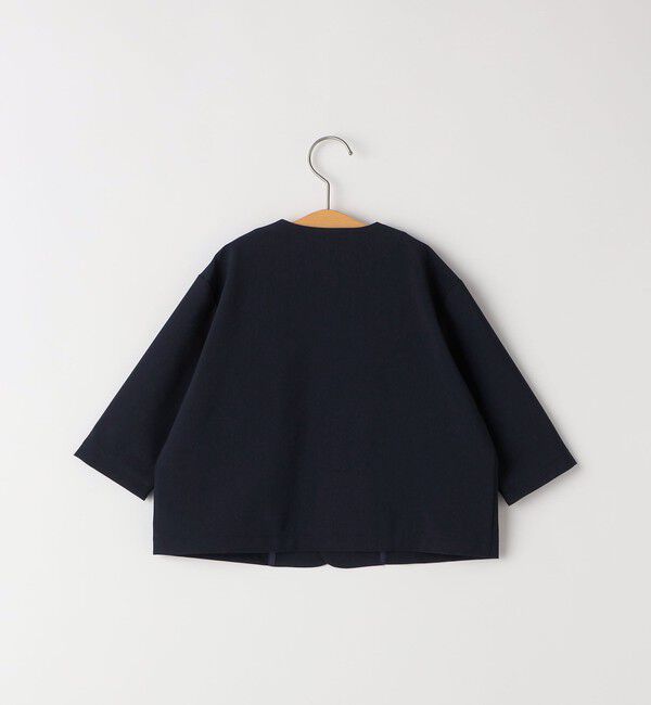 SHIPS KIDS「SHIPS KIDS:90cm / セレモニー ノーカラー ジャケット」|ノーカラージャケット|