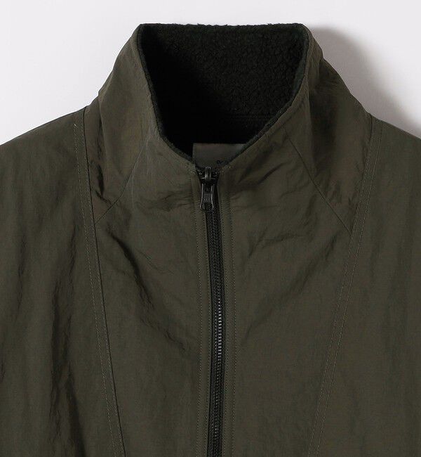 SHIPS any「SHIPS any: ナイロン &times; ボア リバーシブル スタンドカラー ショート ブルゾン」|ブルゾン・スタジャン|