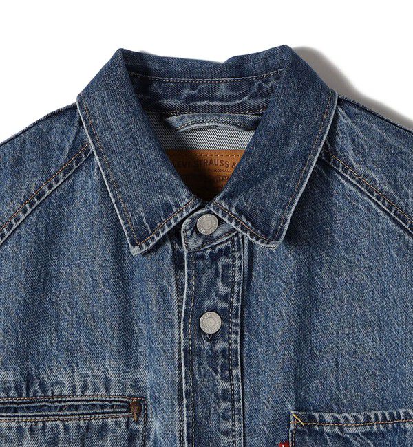 SHIPS for women「Levi&rsquo;s:〈手洗い可能〉TWIST SHACKET」|デニムジャケット|