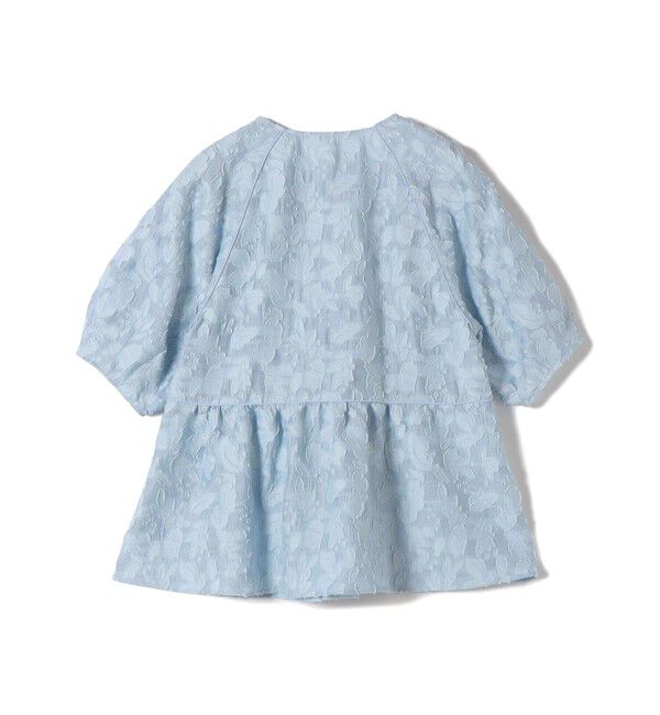 SHIPS for women「〈手洗い可能〉ジャカード ペプラム ブラウス」|シャツ・ブラウス|