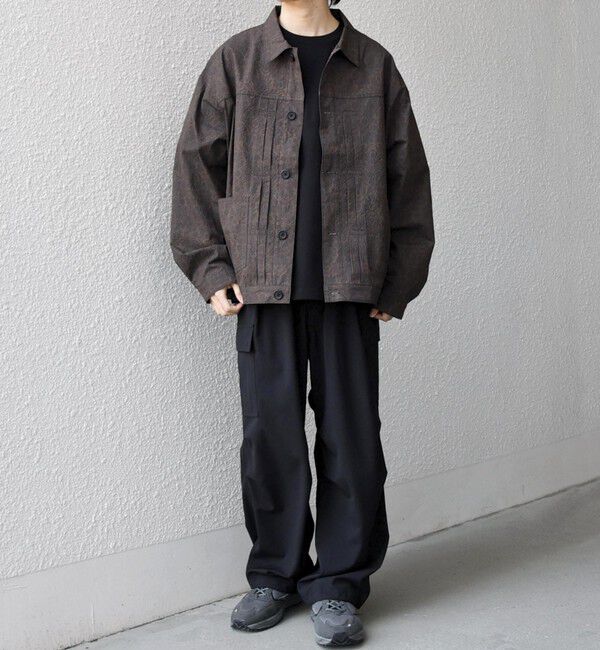 SHIPS any「SHIPS any:〈撥水/軽量/ストレッチ〉SOLOTEX(R) シアサッカー トラック ブルゾン 26SS(セットアップ対応)◇」|ブルゾン・スタジャン|