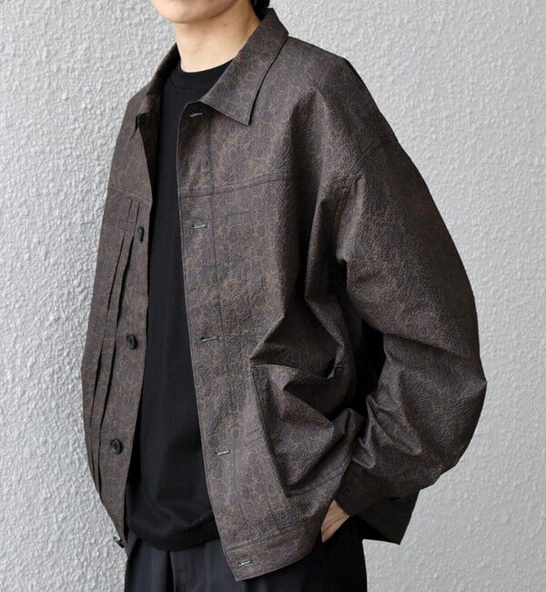 SHIPS any「SHIPS any:〈撥水/軽量/ストレッチ〉SOLOTEX(R) シアサッカー トラック ブルゾン 26SS(セットアップ対応)◇」|ブルゾン・スタジャン|