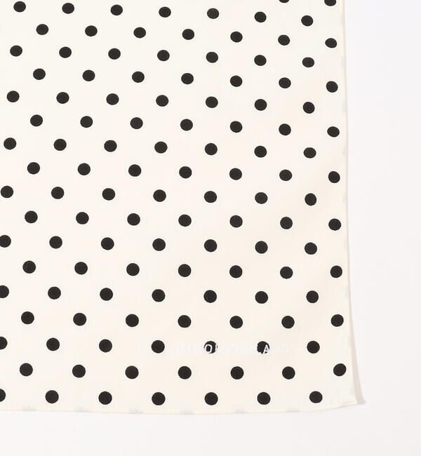 TOMORROWLAND GOODS「TOMORROWLAND コットン ドットハンカチ」|ハンカチ|