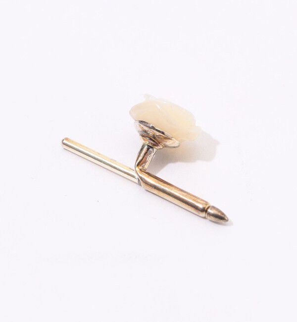 TOMORROWLAND GOODS「BELFIORE マザーオブパール ローズモチーフ スタッズボタン」|ネクタイピン・カフスボタン|