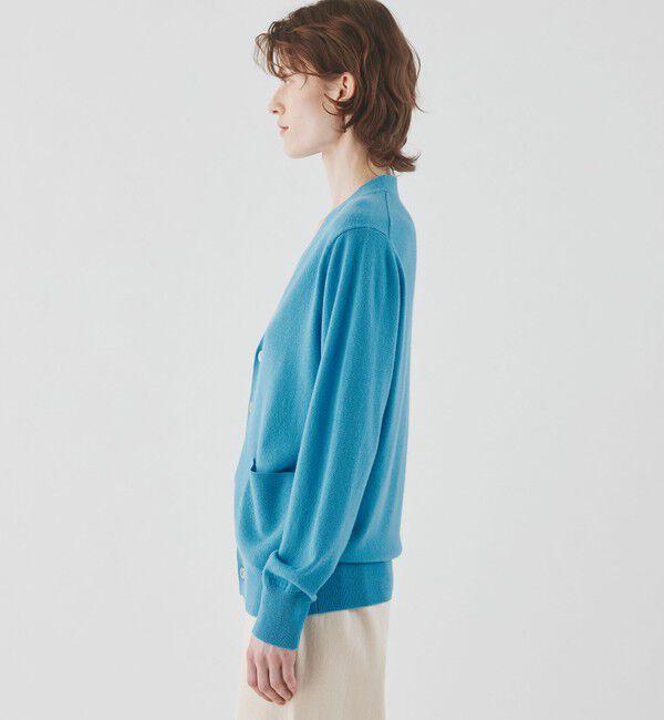 GALERIE VIE「スコットランドカシミヤ Vネックカーディガン」|カーディガン|