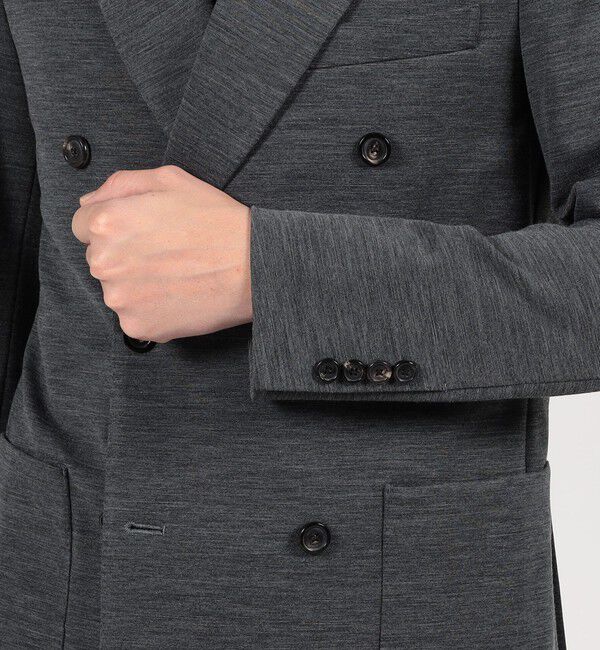 TOMORROWLAND MENS「ウールナイロン  ダブルブレステッド6Bジャケット DONDY」|テーラードジャケット|