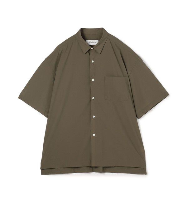 Edition「リサイクルナイロン 半袖シャツ」|シャツ・ブラウス|43 カーキ