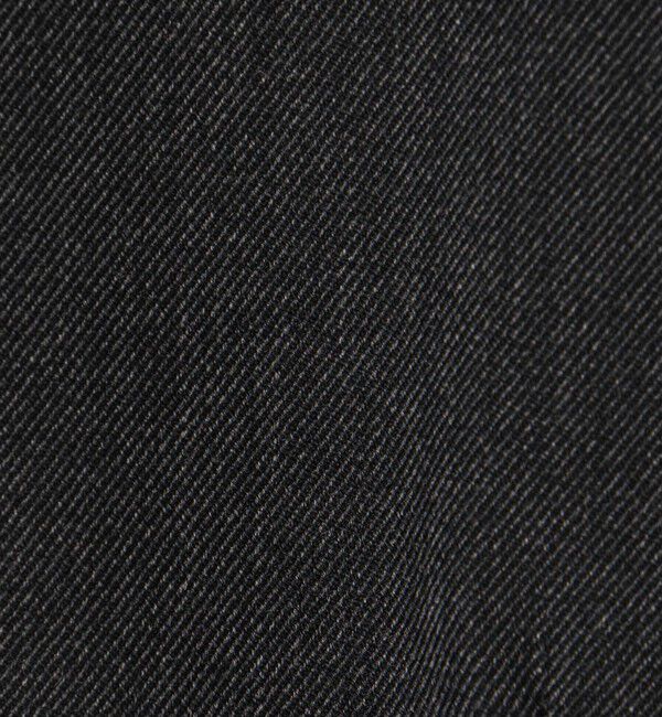 DES PRES「ウールファブリックコンビ クルーネックジャケット」|ノーカラージャケット|