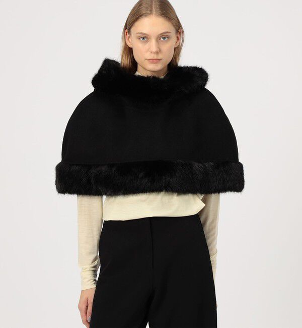 TOMORROWLAND GOODS「BY MALENE BIRGER MARTA ケープ」|ポンチョ・ケープ|