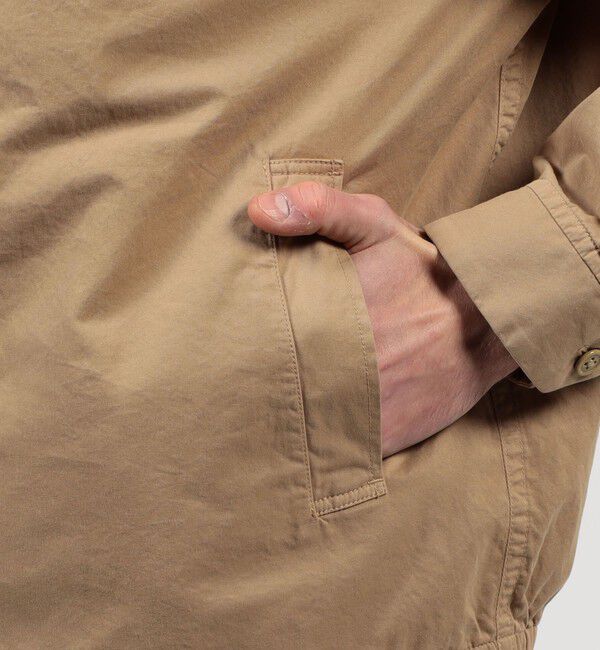 TOMORROWLAND MENS「コットンツイル ジップアップブルゾン SONDRIO」|ブルゾン・スタジャン|