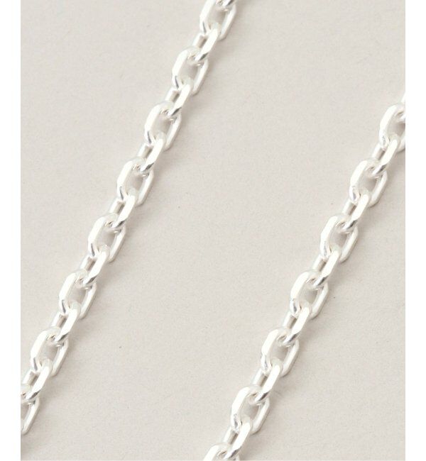  「【blancle/ ブランクレ】SV・Short oval chain necklace」|ネックレス|