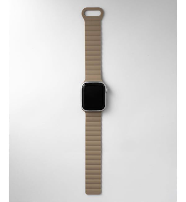 HIROB「Apple watch band / Magnetic silicon band 44 45 46 49mm」|その他|グレーB