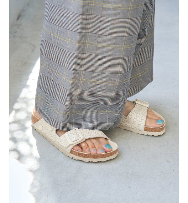 IENA「BIRKENSTOCK/ビルケンシュトック 限定 ARIZONA WOVEN EMBOSS」|サンダル|