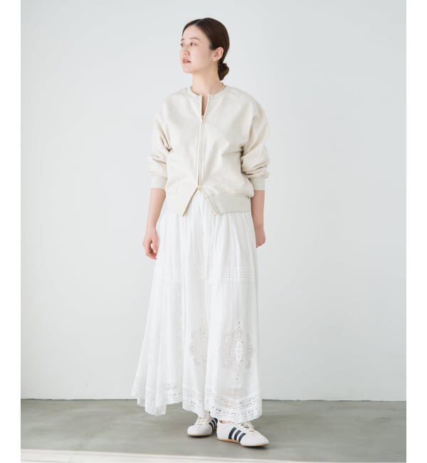 IENA「《追加5予約》コットンレーススカート」|スカート|